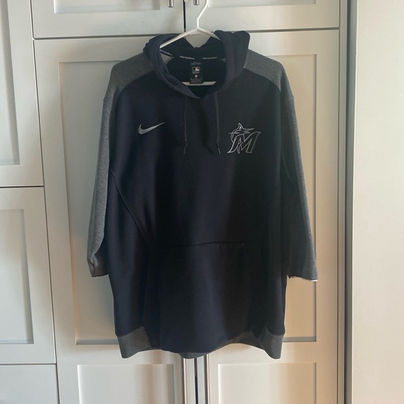 Nike Baseball Hoodie - Miami Marlins - Picture 1 of 10